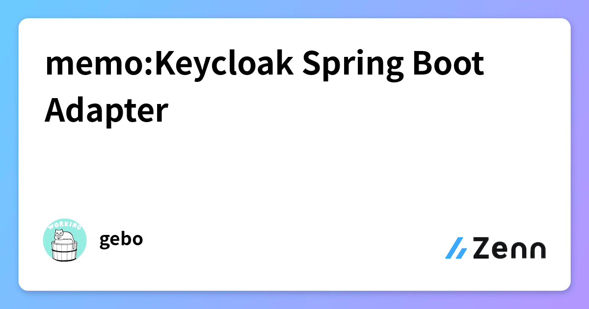 Spring initializr keycloak sales